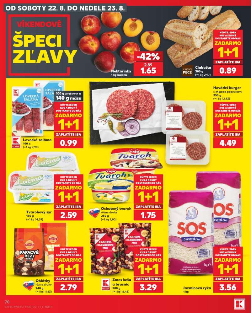 Kaufland Szlovákia Akciós Újság 70 oldal
