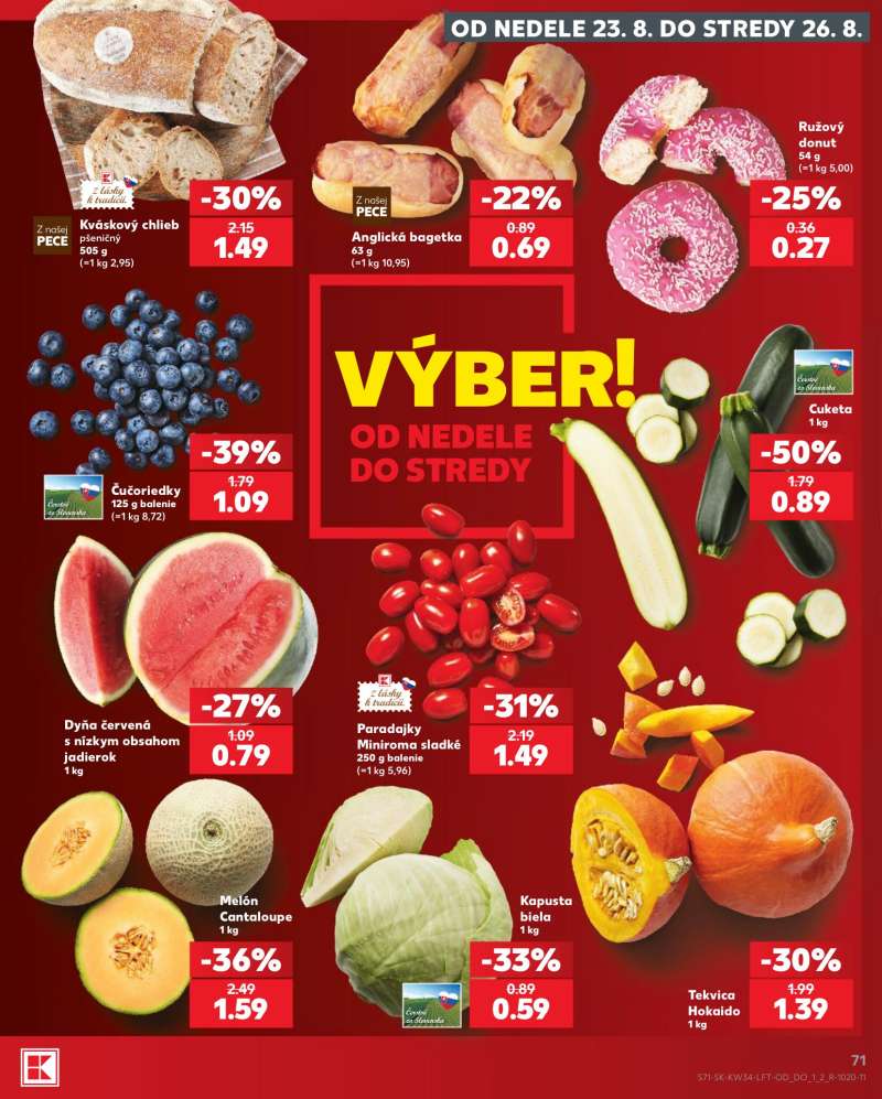 Kaufland Szlovákia Akciós Újság 71 oldal
