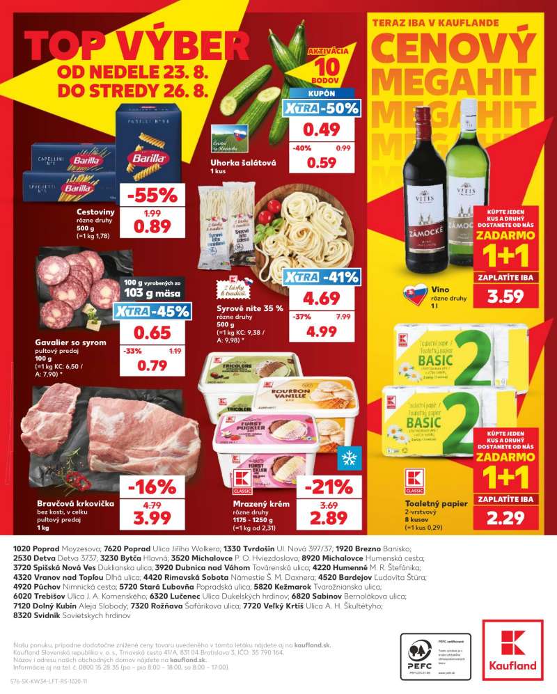 Kaufland Szlovákia Akciós Újság 76 oldal