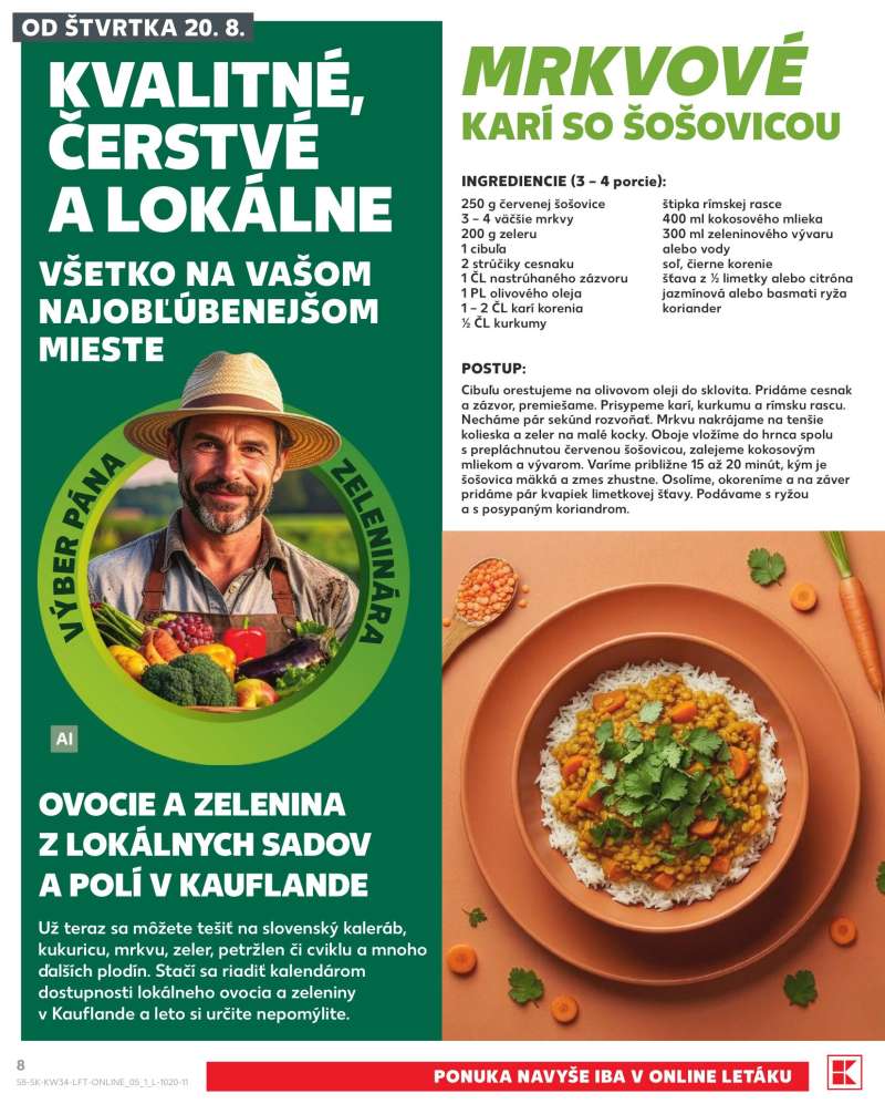 Kaufland Szlovákia Akciós Újság 8 oldal