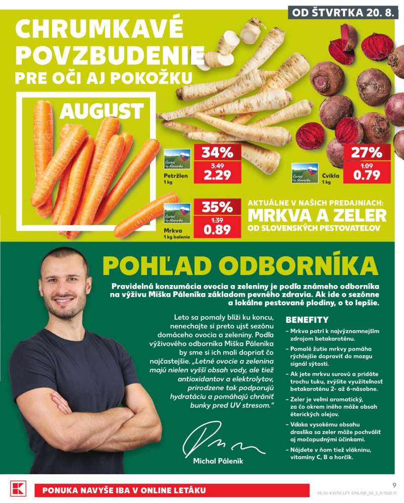 Kaufland Szlovákia Akciós Újság 9 oldal