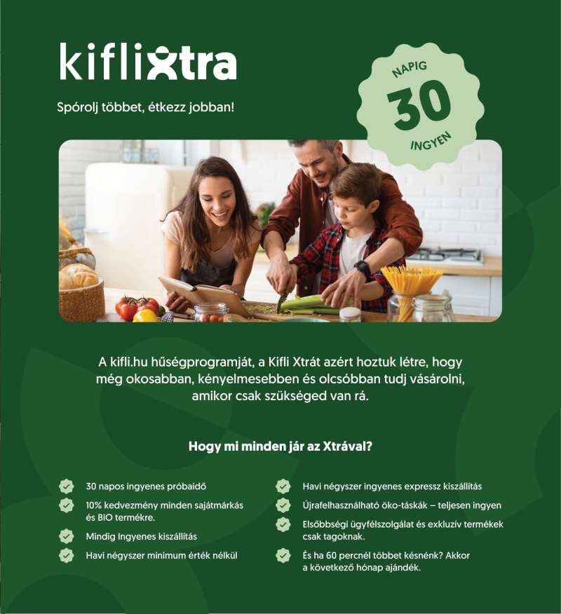 Kifli.hu Akciós Újság 43 oldal