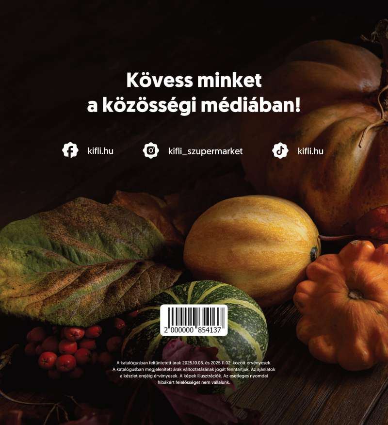 Kifli.hu Akciós Újság 44 oldal