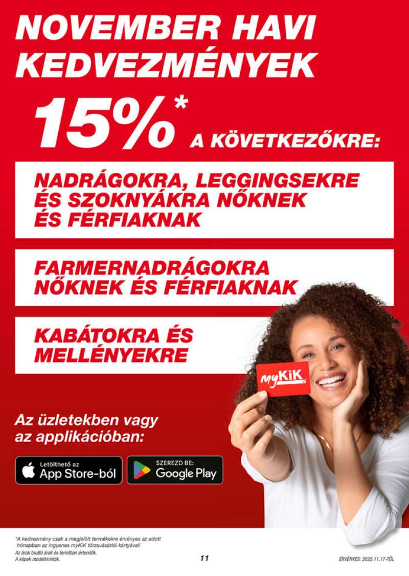 Kik Akciós Újság 11 oldal