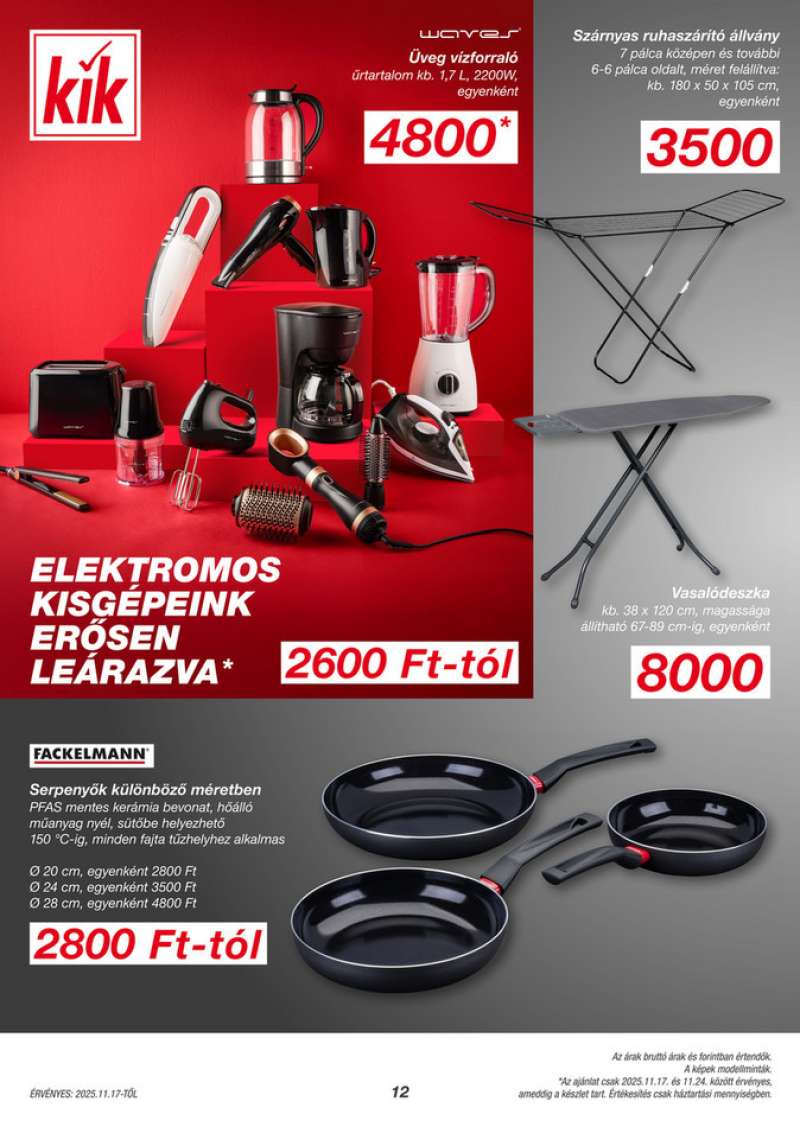 Kik Akciós Újság 12 oldal