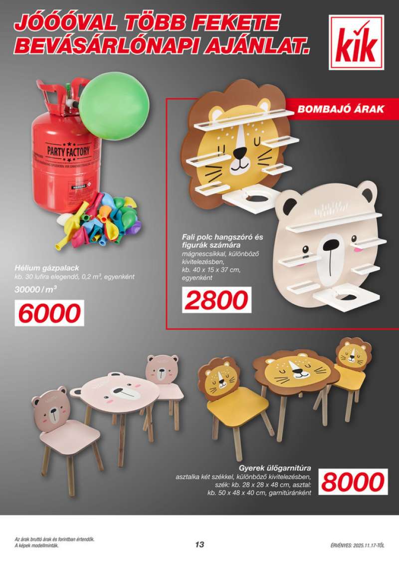 Kik Akciós Újság 13 oldal
