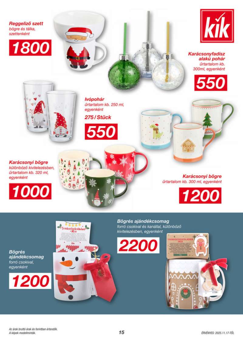 Kik Akciós Újság 15 oldal