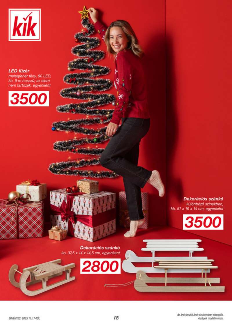 Kik Akciós Újság 18 oldal