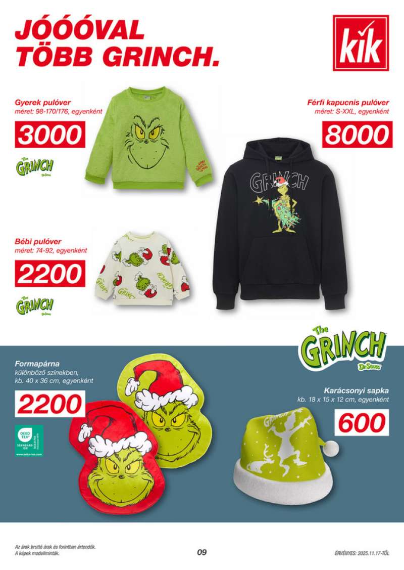 Kik Akciós Újság 9 oldal