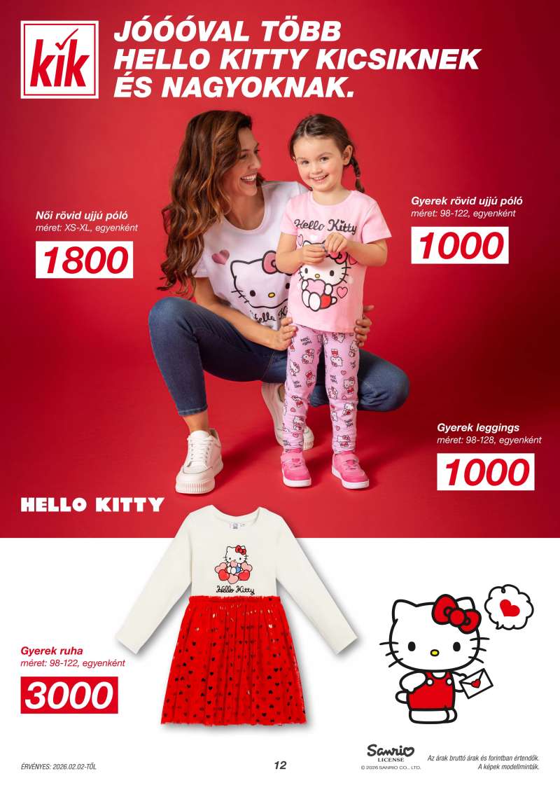 Kik Akciós Újság 12 oldal