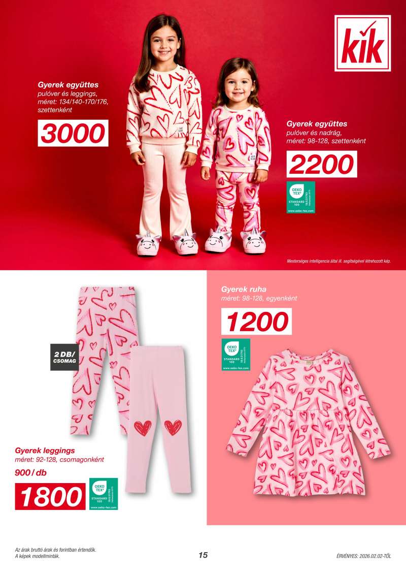 Kik Akciós Újság 15 oldal