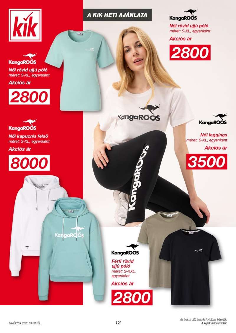 Kik Akciós Újság 12 oldal