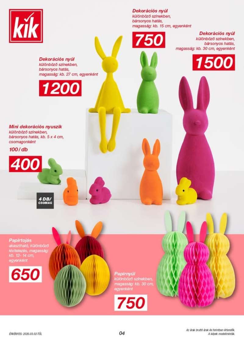 Kik Akciós Újság 4 oldal