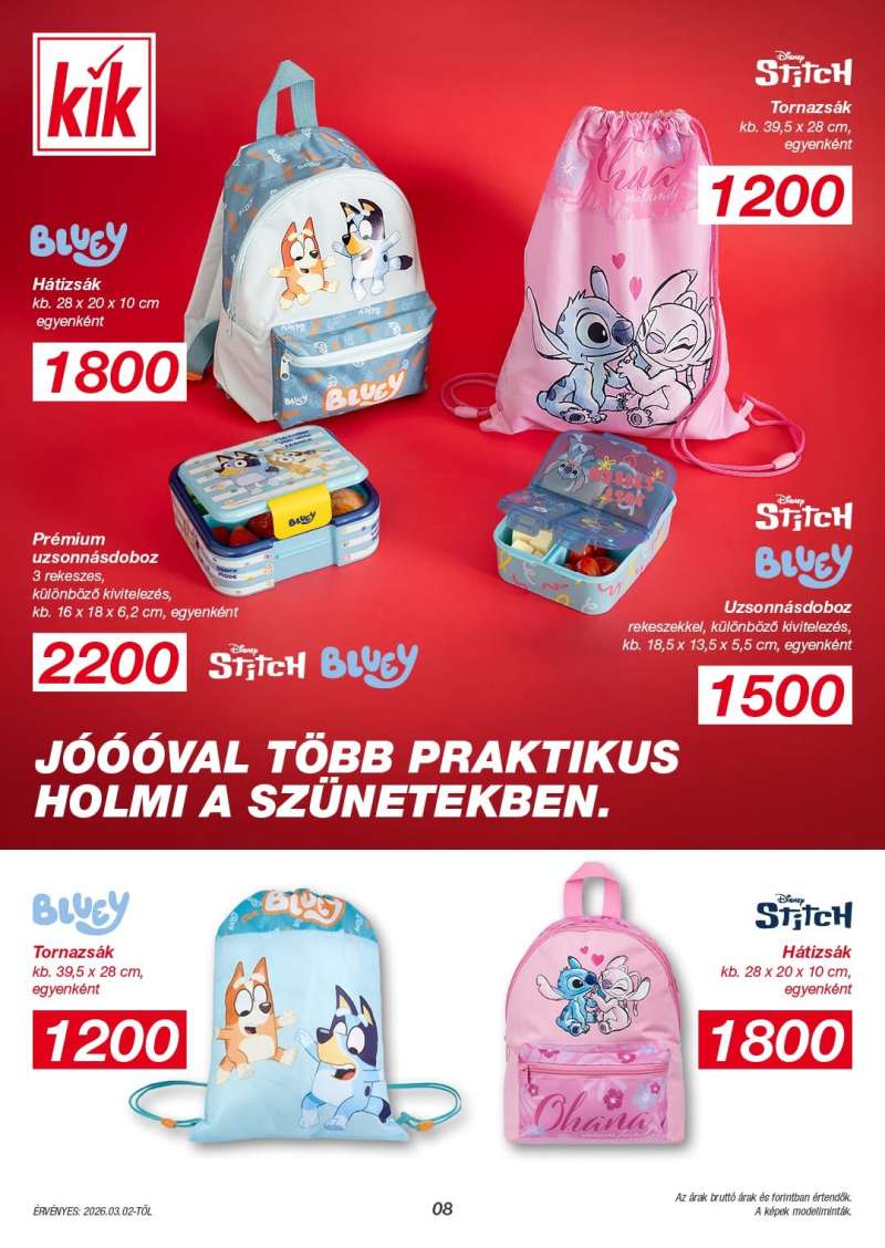 Kik Akciós Újság 8 oldal