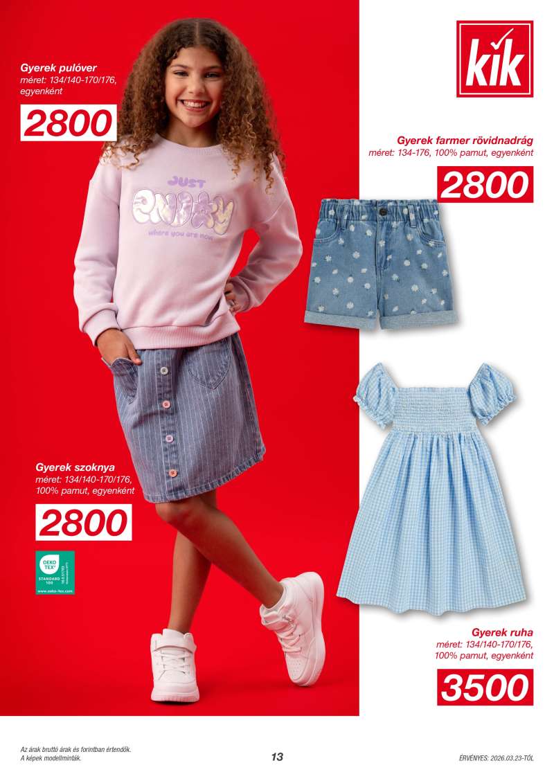 Kik Akciós Újság 13 oldal