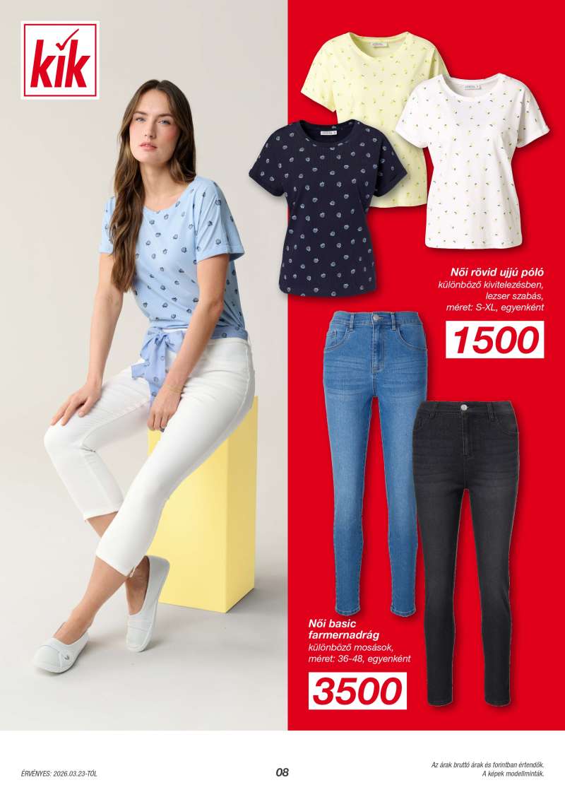 Kik Akciós Újság 8 oldal