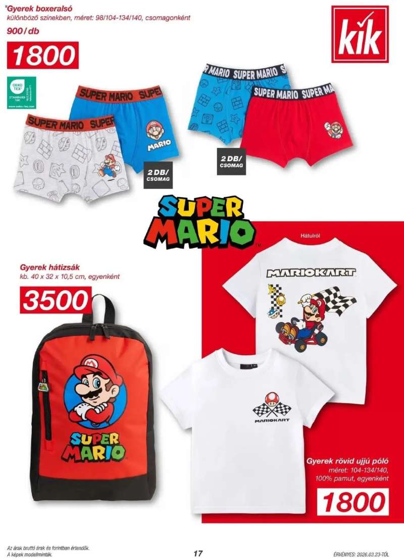 Kik Kik aktuális akciós újság 17 oldal