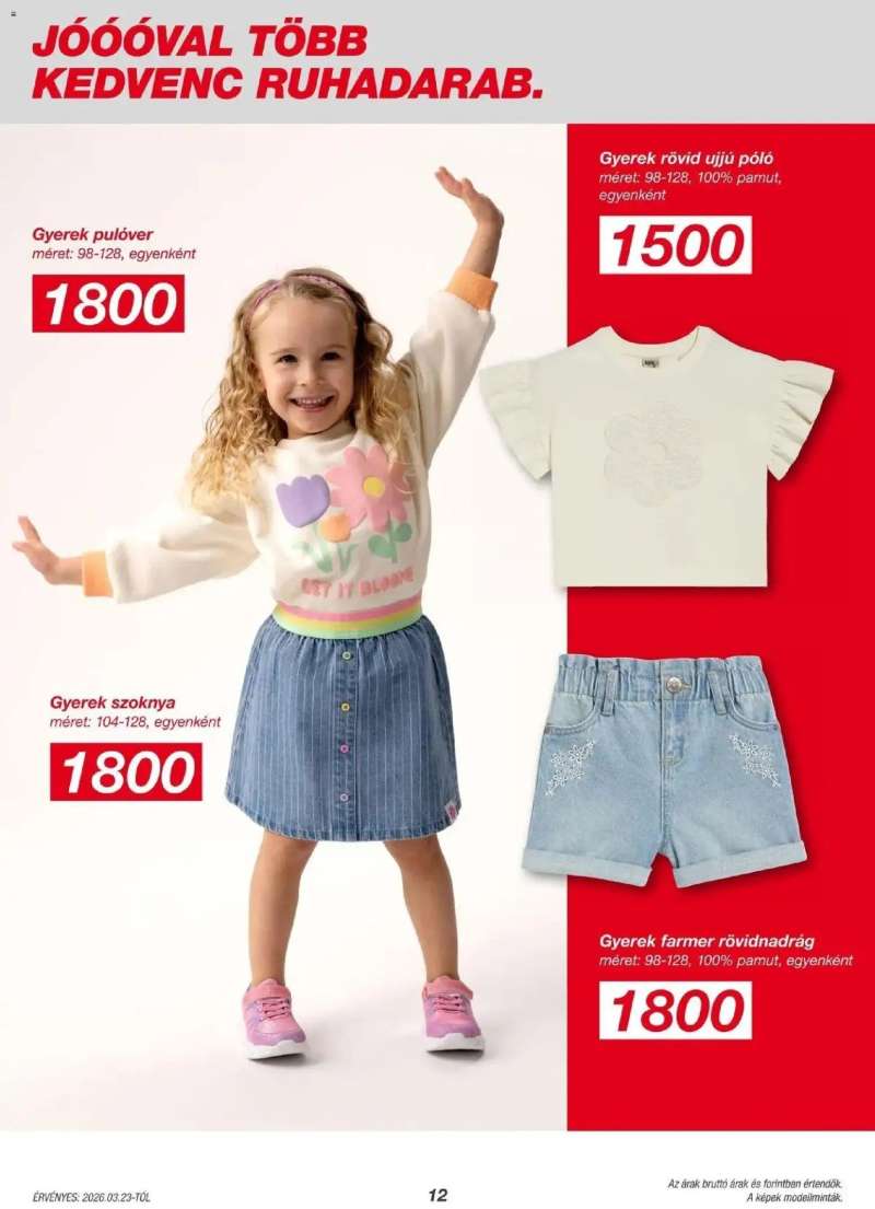 Kik KiK újság érvényessége 2026.03.29-ig 12 oldal