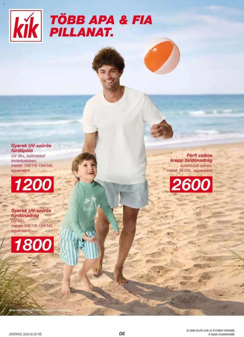 Kik Kik akciós újság Budapest 6 oldal