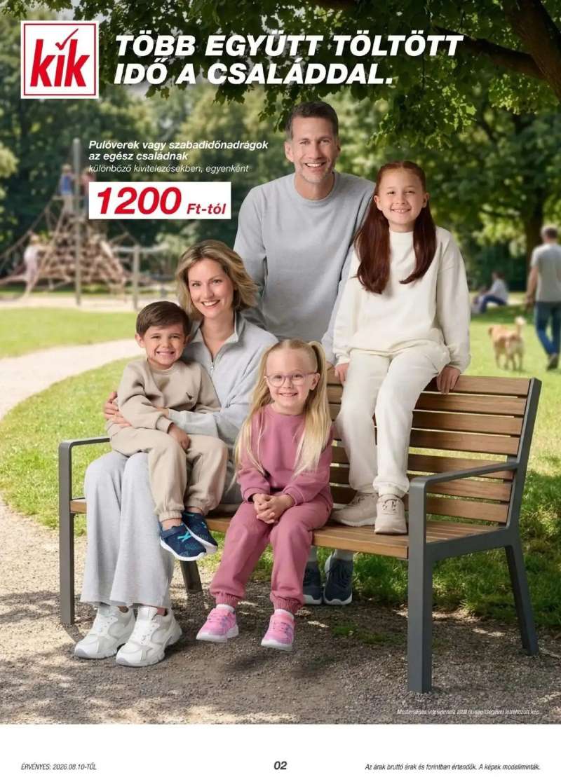 Kik Kik aktuális akciós újság 2 oldal