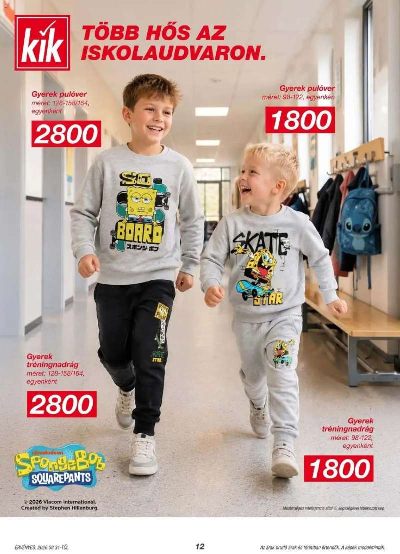 Kik Kik akciós újság Hatvan 12 oldal