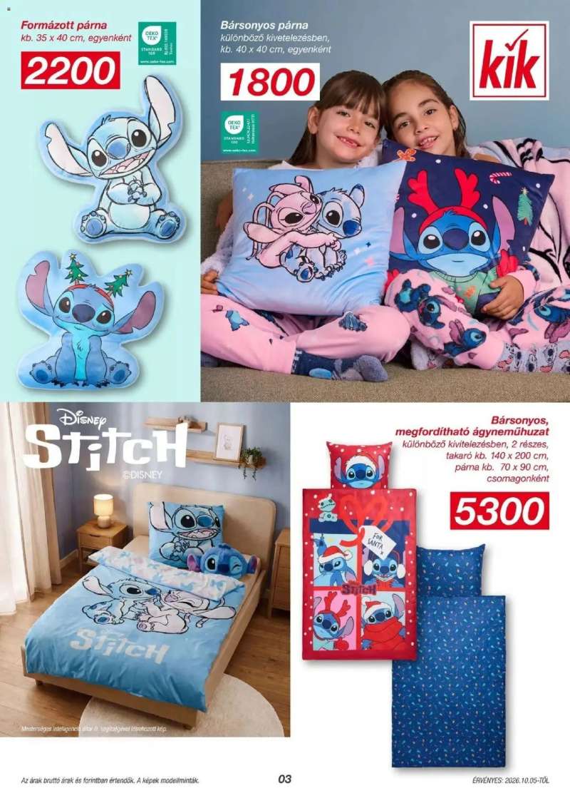 Kik Kik aktuális akciós újság 3 oldal
