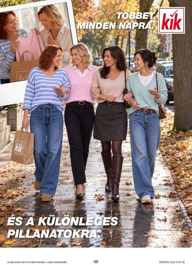 Kik Kik aktuális akciós újság 5 oldal