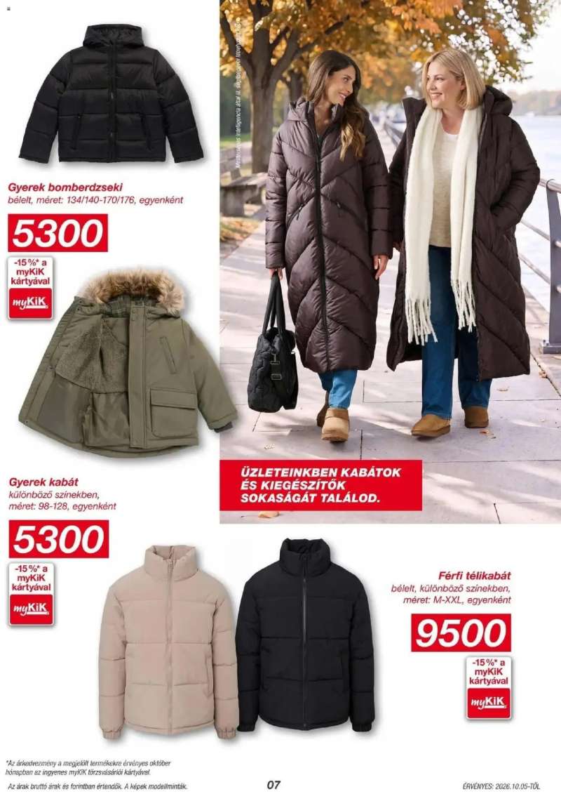 Kik Kik aktuális akciós újság 7 oldal