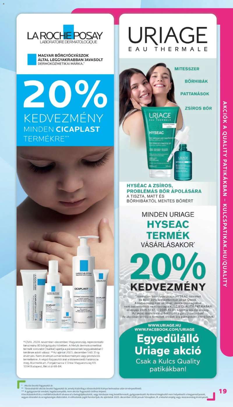 Kulcs Patika Akciós újság Kulcs Patika 19 oldal