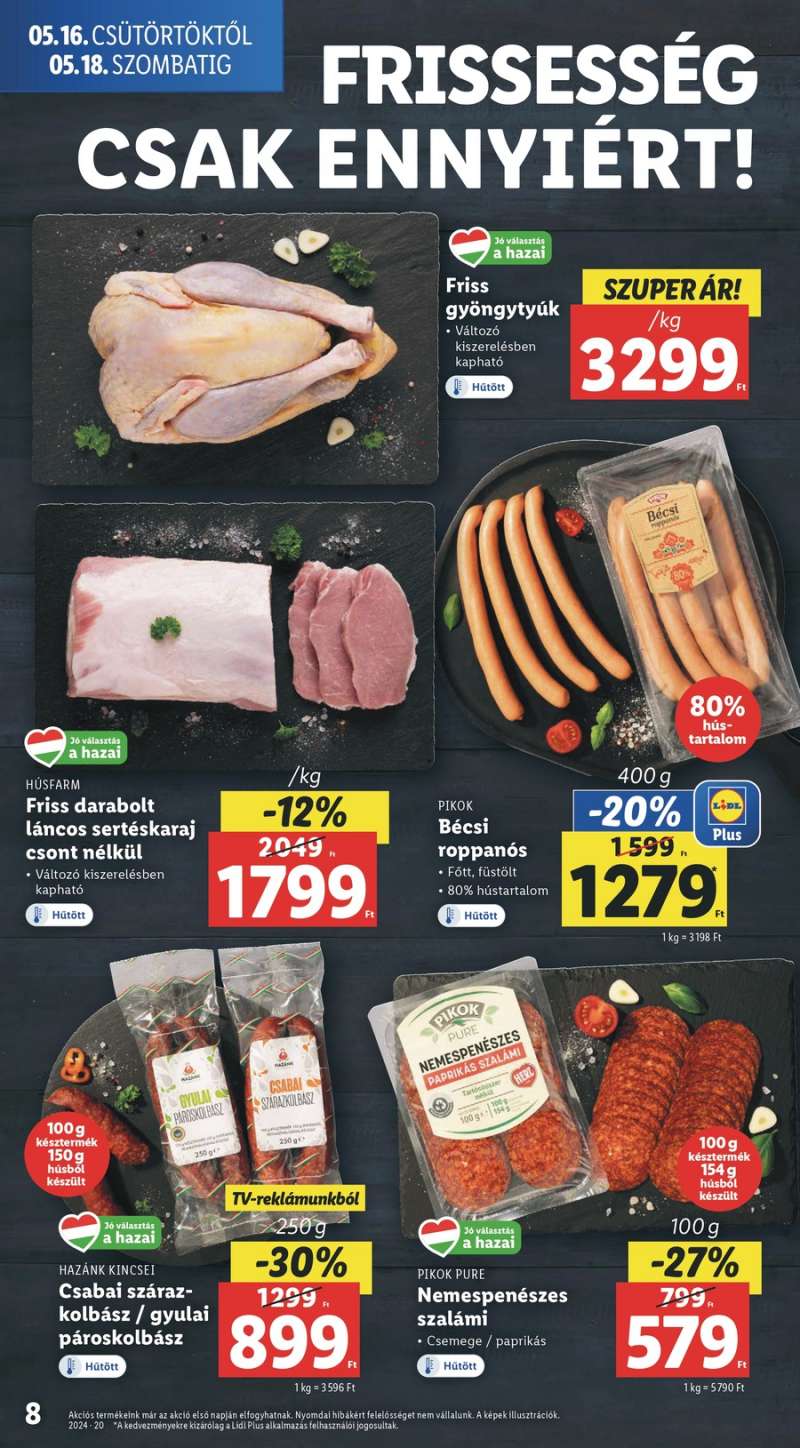 Lidl Akciós Újság 8 oldal