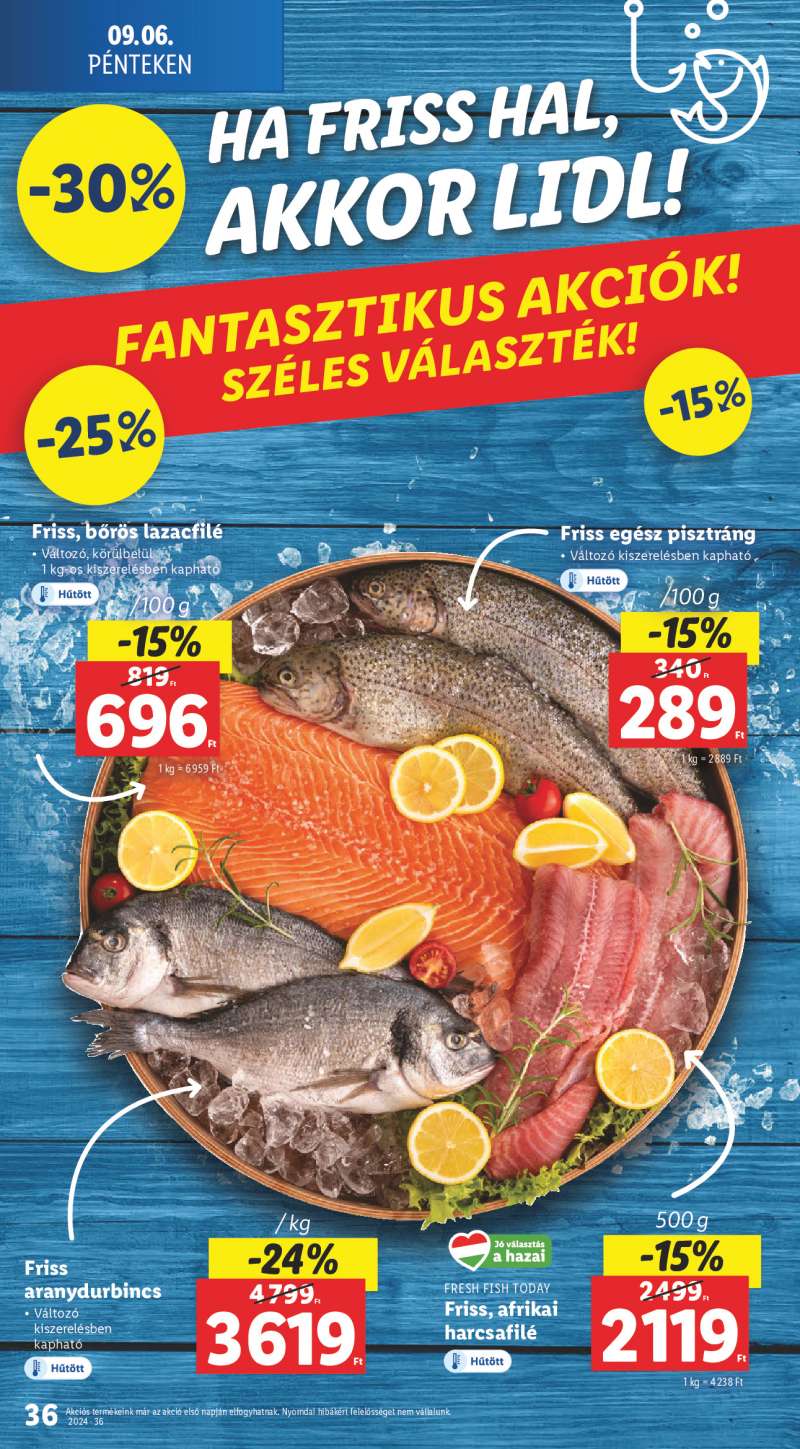 Lidl Akciós Újság 36 oldal