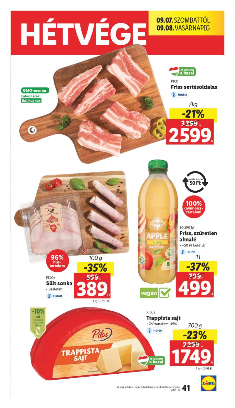 Lidl Akciós Újság 41 oldal