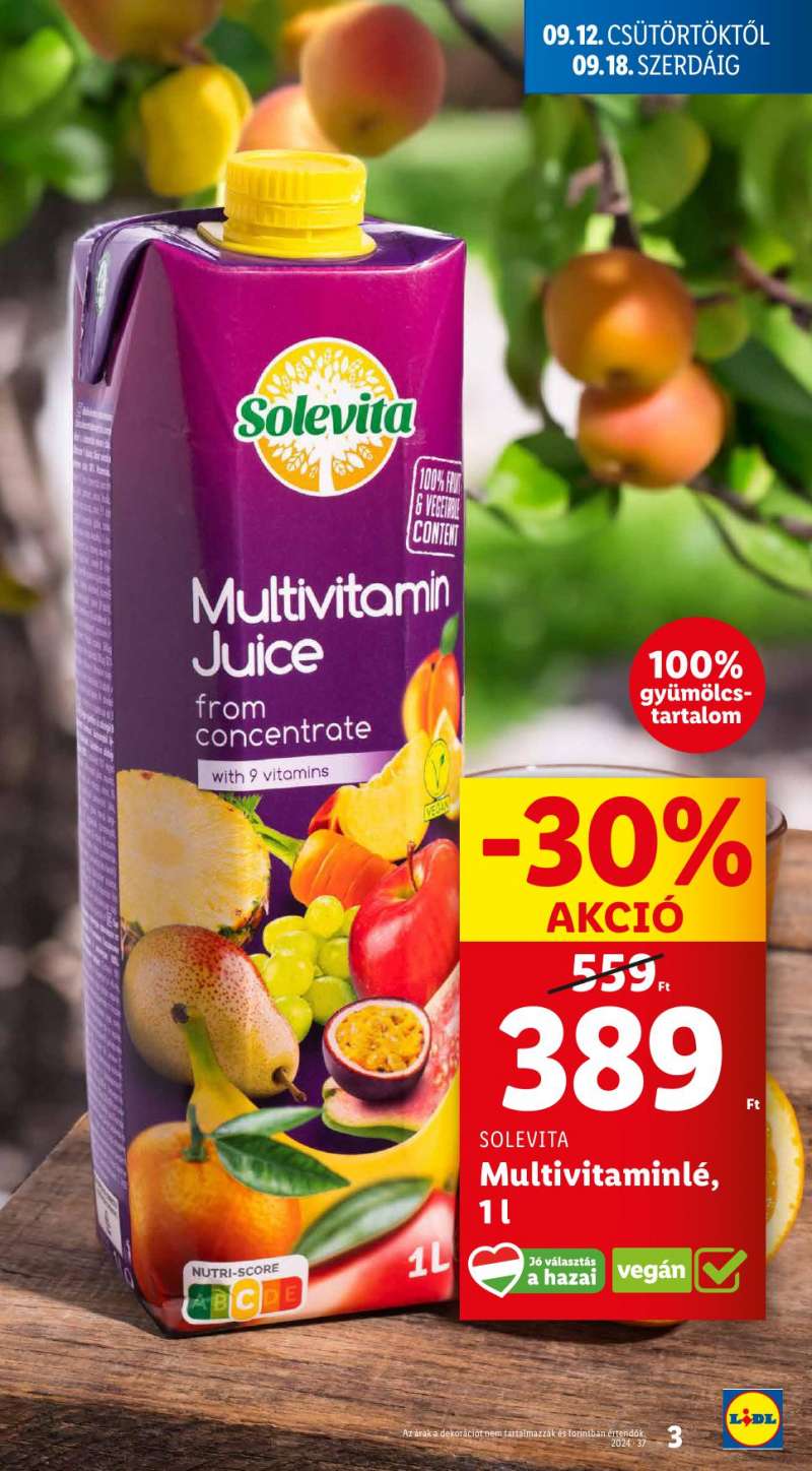 Lidl Akciós Újság 3 oldal