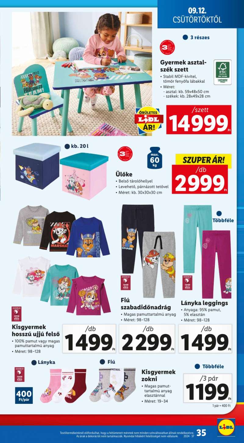 Lidl Akciós Újság 35 oldal