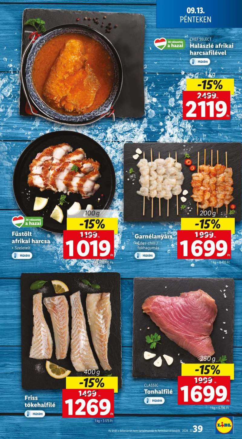 Lidl Akciós Újság 39 oldal