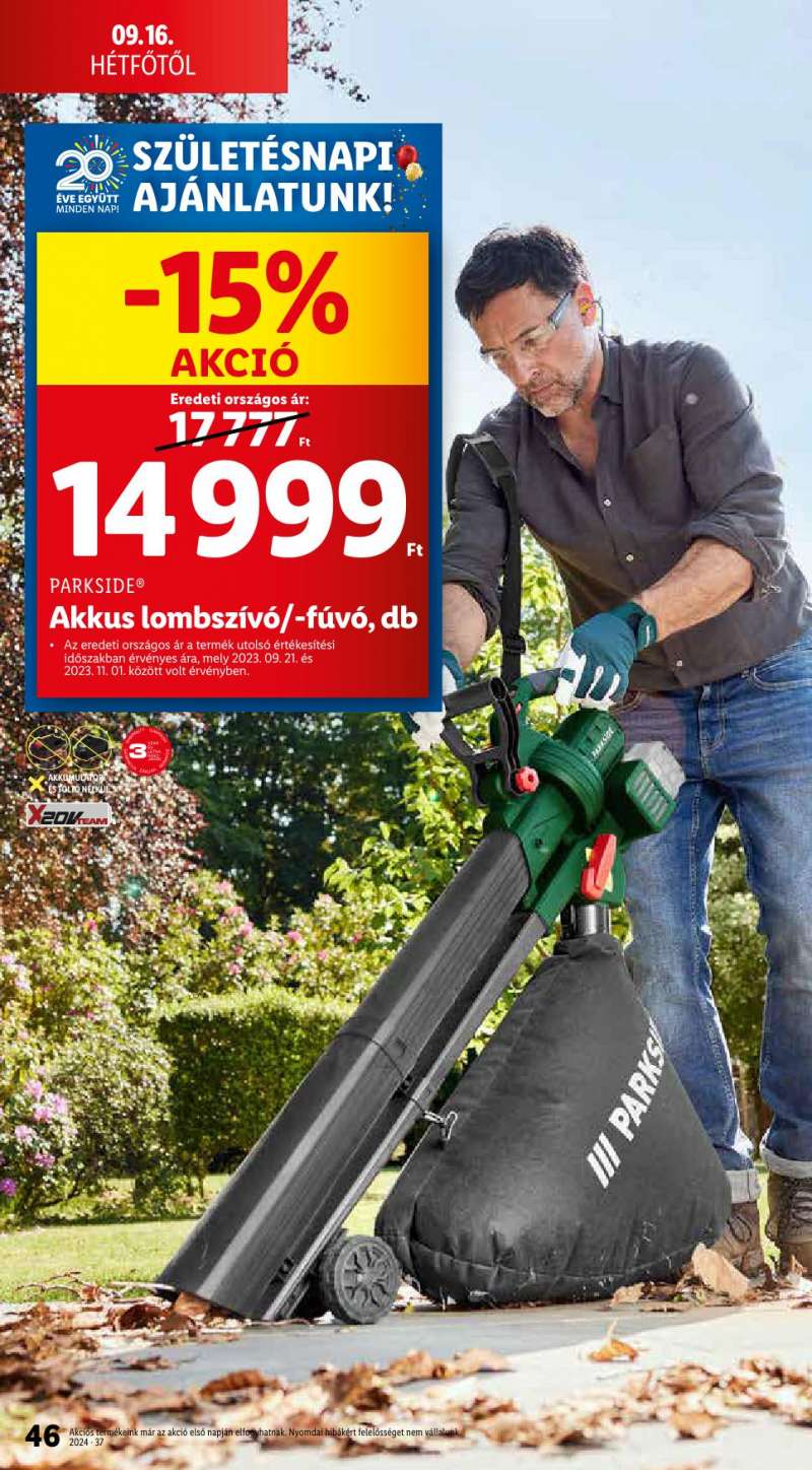 Lidl Akciós Újság 46 oldal