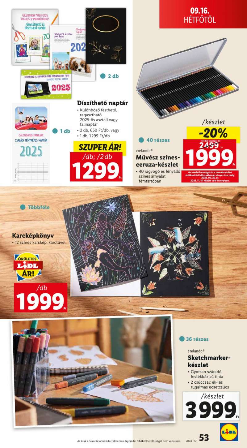 Lidl Akciós Újság 53 oldal