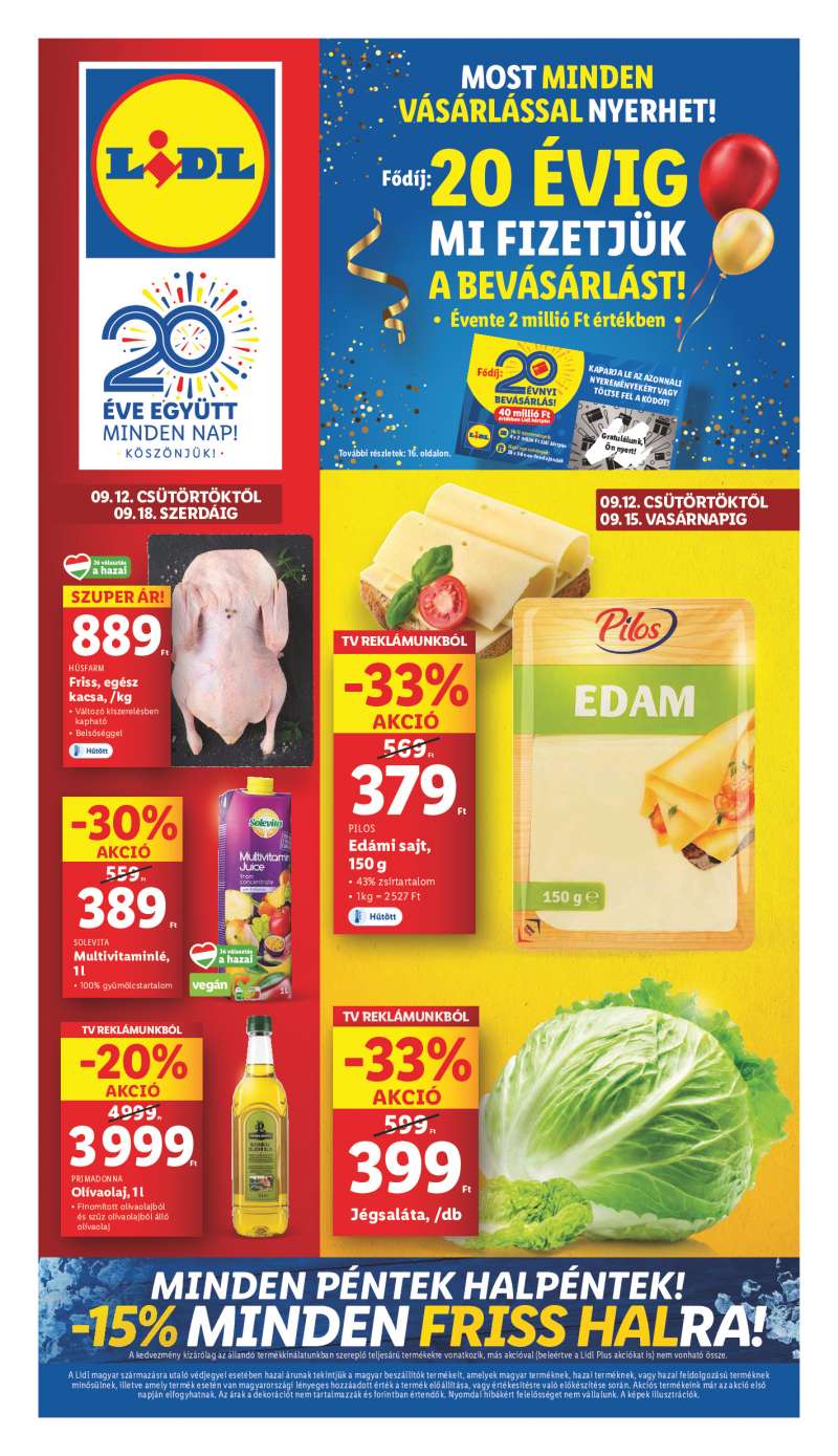 Lidl Érvényes 09.12-től 1 oldal