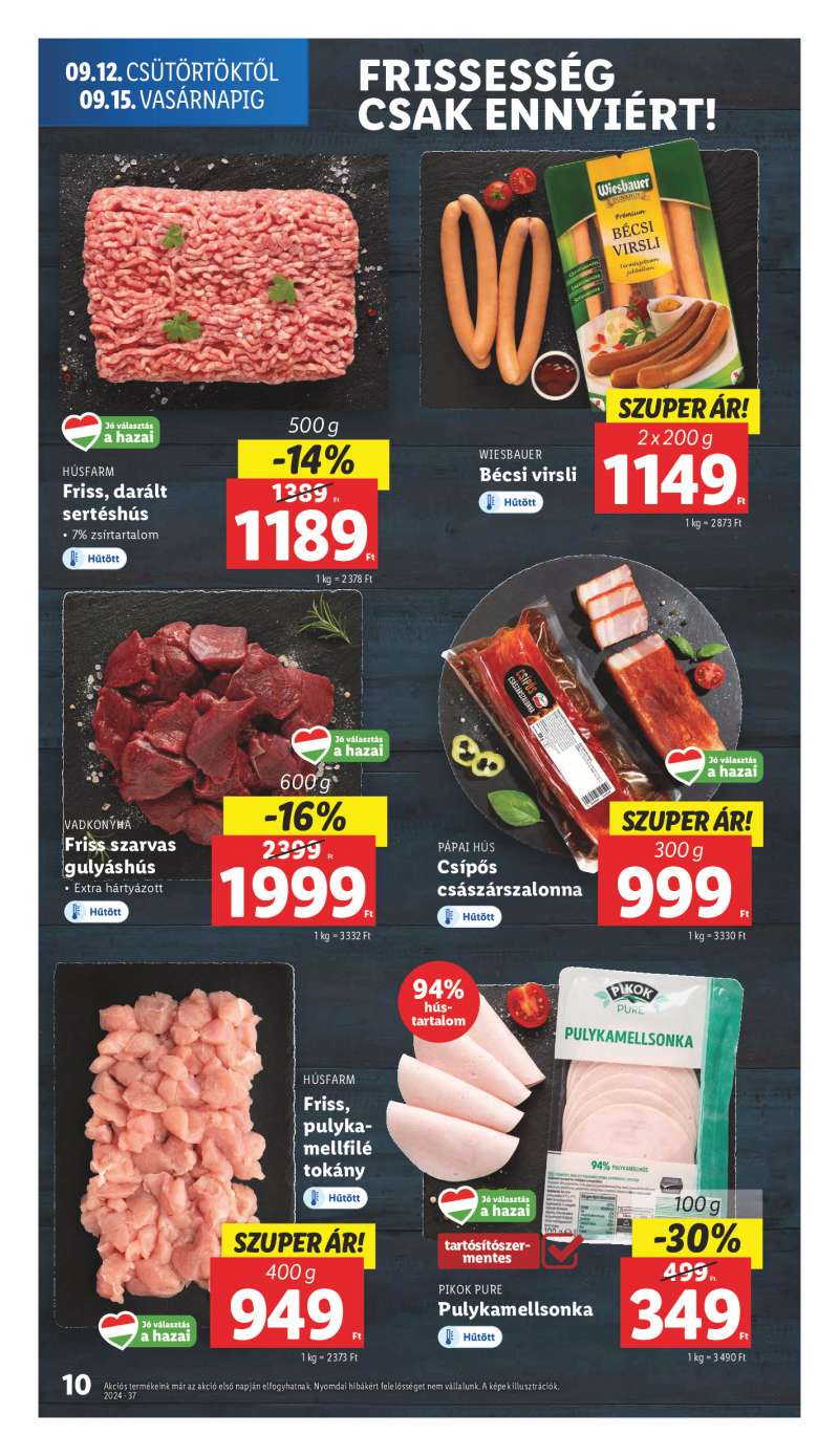 Lidl Érvényes 09.12-től 10 oldal