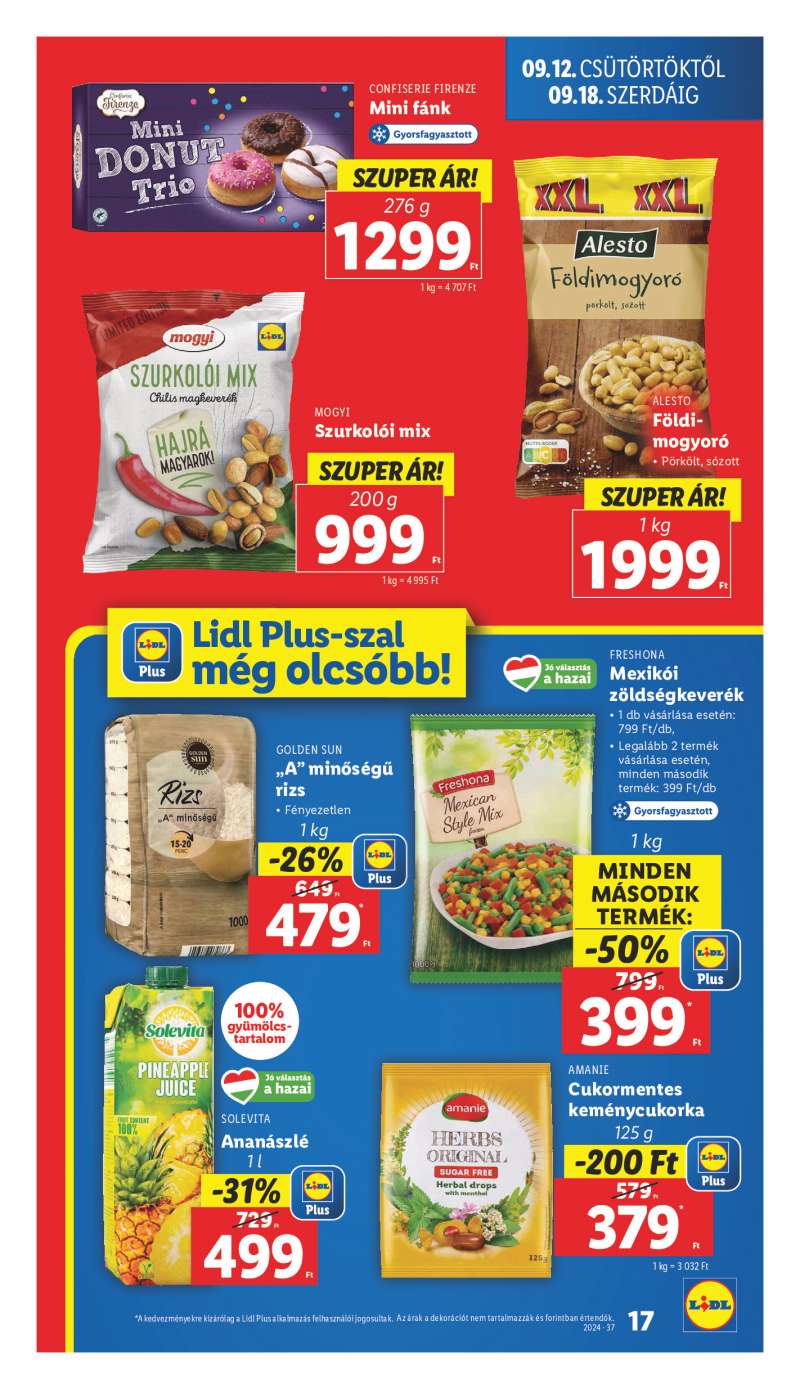 Lidl Érvényes 09.12-től 17 oldal