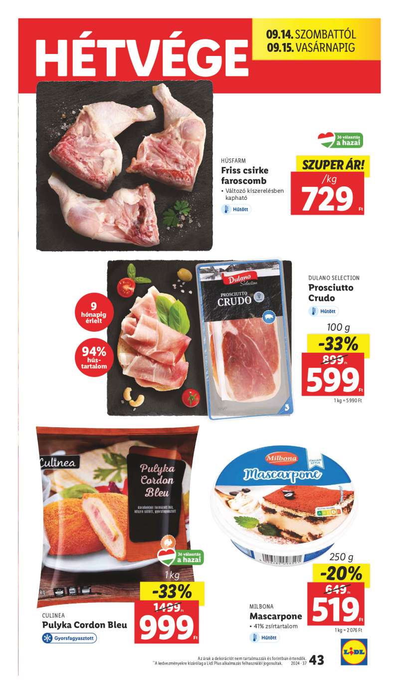 Lidl Érvényes 09.12-től 43 oldal