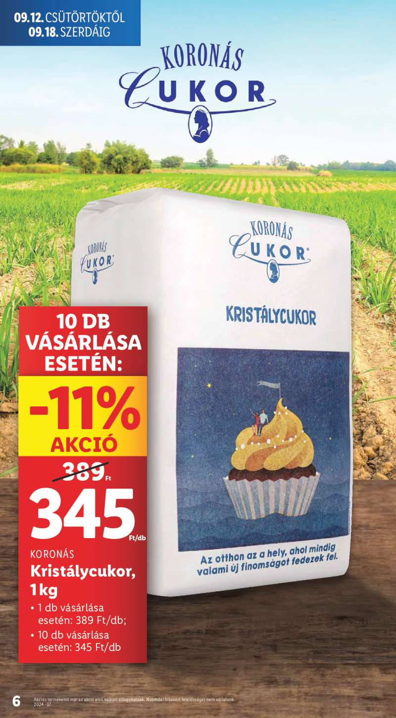 Lidl Érvényes 09.12-től 6 oldal