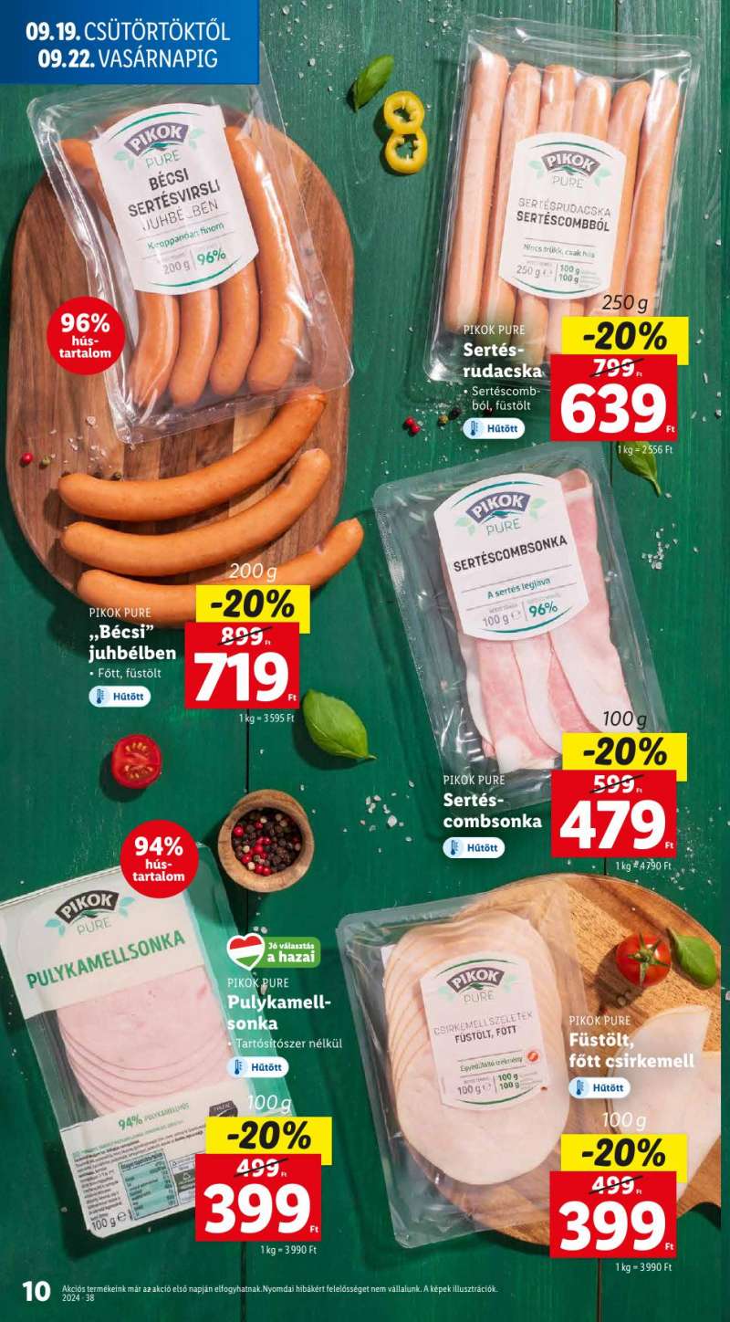 Lidl Akciós Újság 10 oldal