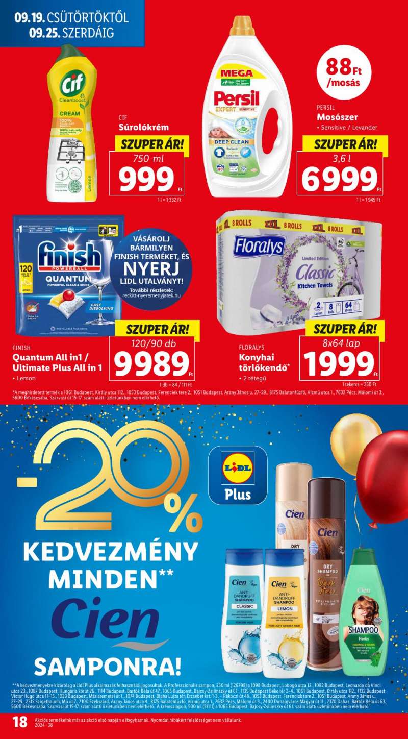 Lidl Akciós Újság 18 oldal