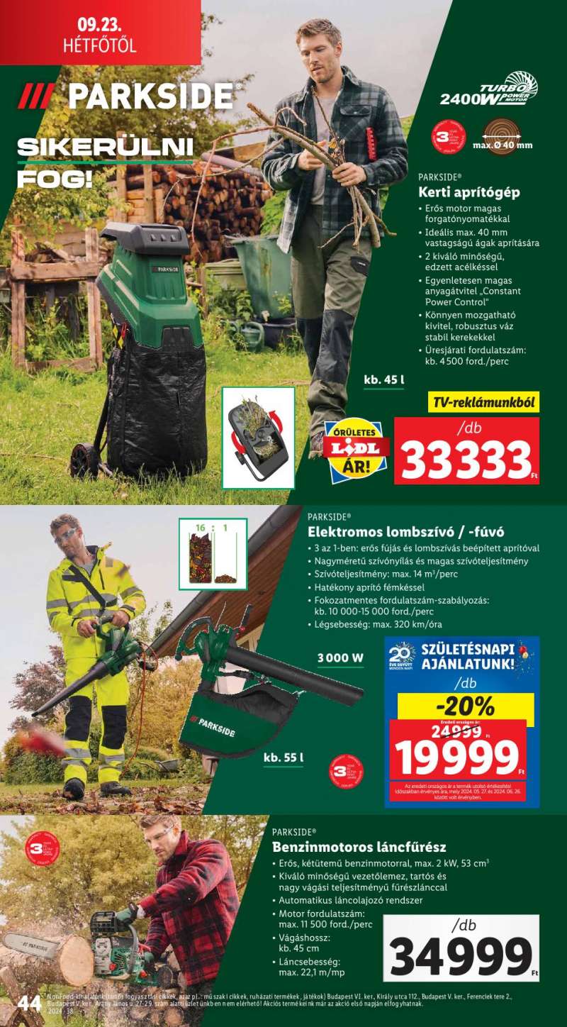 Lidl Akciós Újság 44 oldal