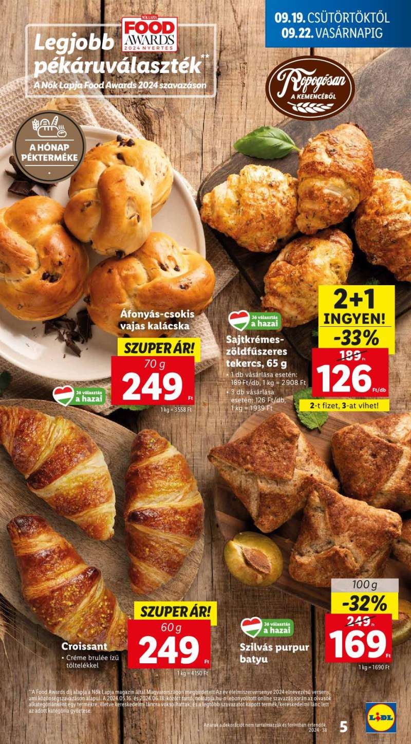 Lidl Akciós Újság 5 oldal