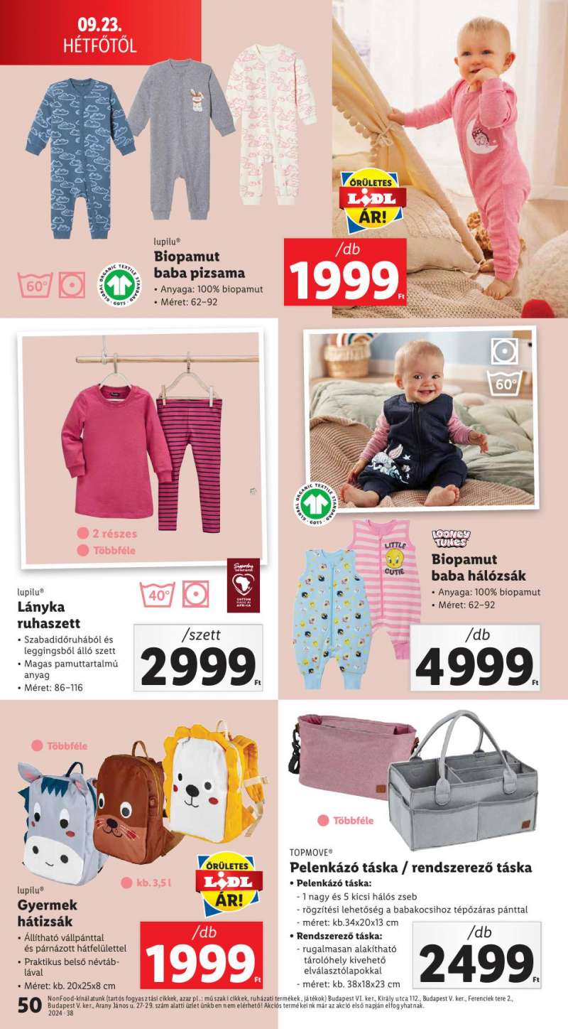 Lidl Akciós Újság 50 oldal