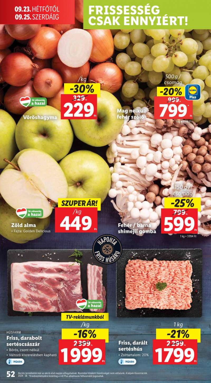 Lidl Akciós Újság 52 oldal