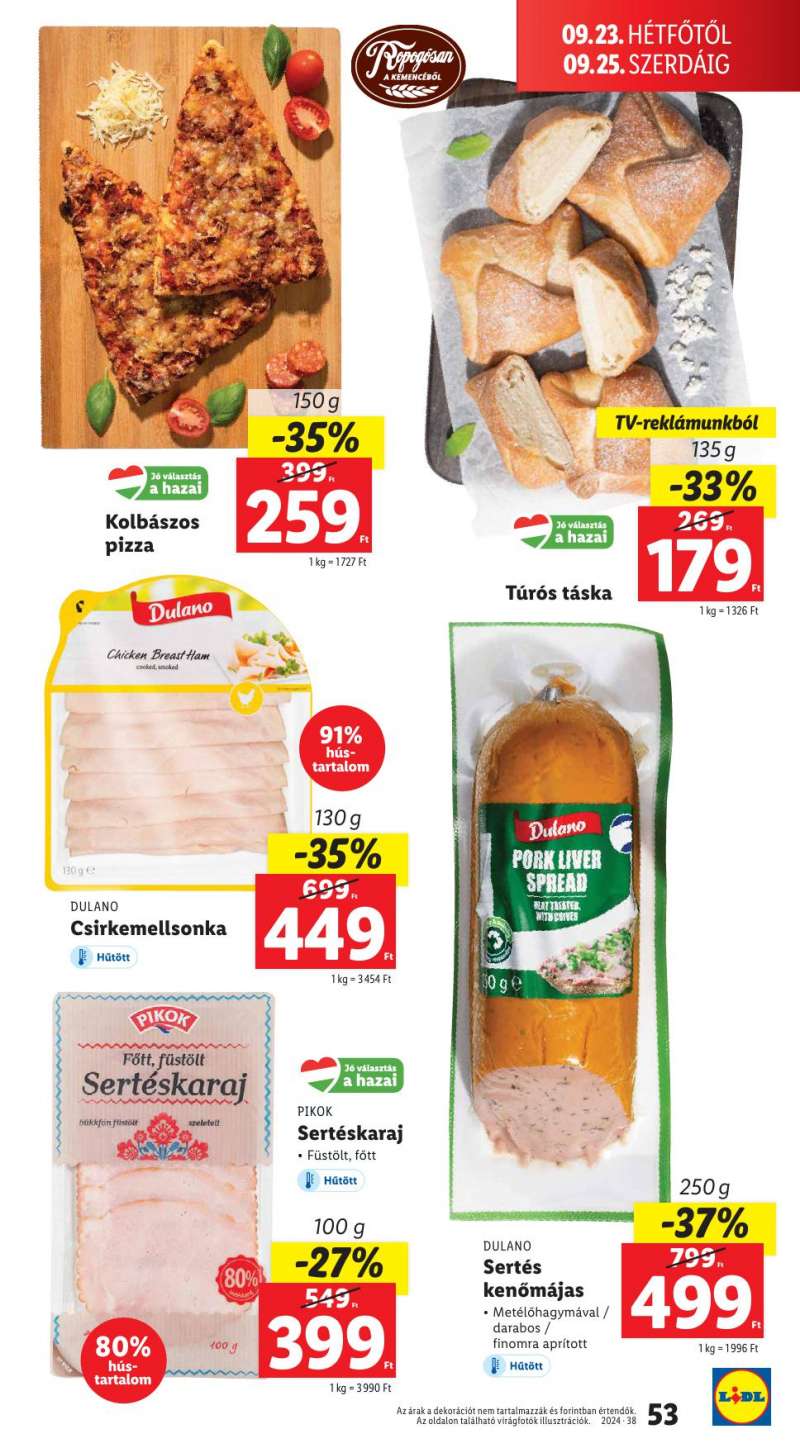 Lidl Akciós Újság 53 oldal