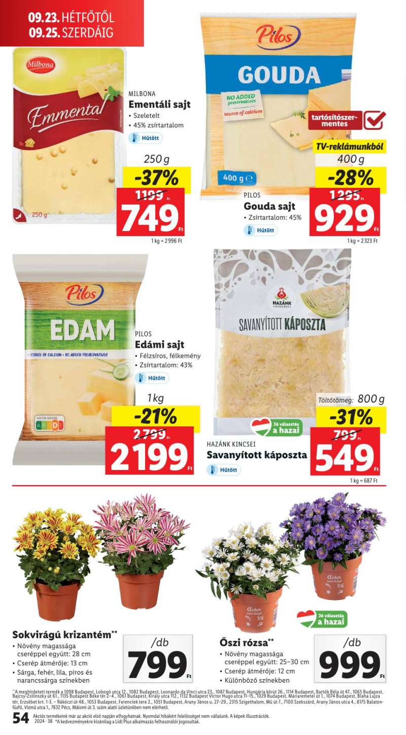 Lidl Akciós Újság 54 oldal